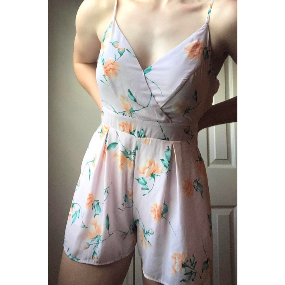 Sienna Sky Floral Romper